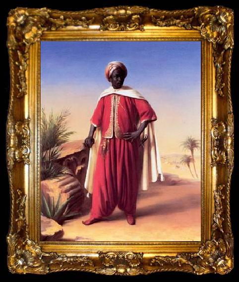 framed  unknow artist Arab or Arabic people and life. Orientalism oil paintings 540, ta009-2